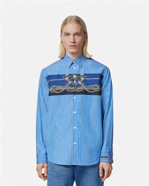 versace seidentuch|versace nautical stripe.